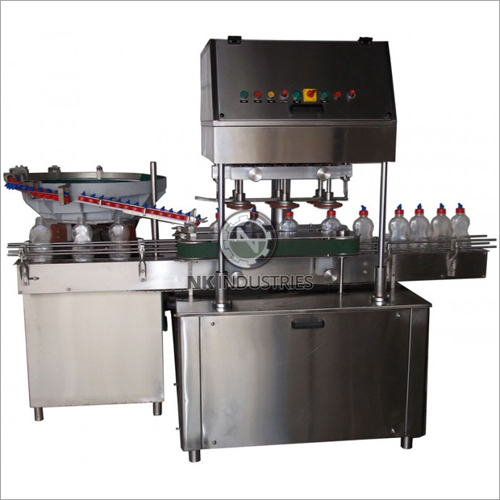 Automatic Inline Linear Screw Capping Machine