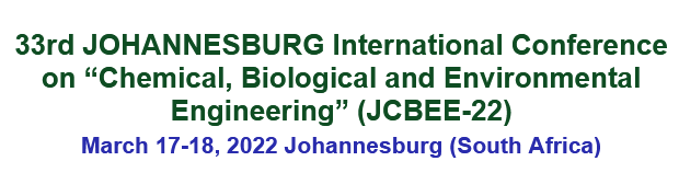 International Conference on Chemical Biological and Environmental Engineering (JCBEE)