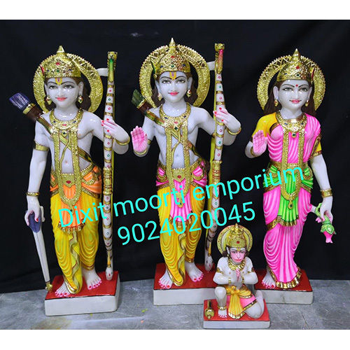 Marble  Ram Darbar Statue