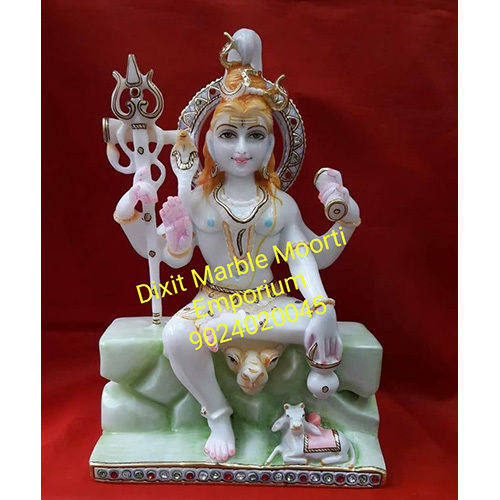 Marble Shiv Statue