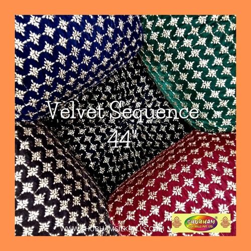 Velvet Embroidery Fabric