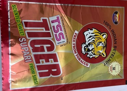 Tss Tiger Scented Sweet Supari From Sirsi Pouches - Color: Multicolor