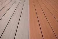Fire-resistant Wood Composite Decking Wood Polymer Composite Plank Exterior Wood Plastic Flooring