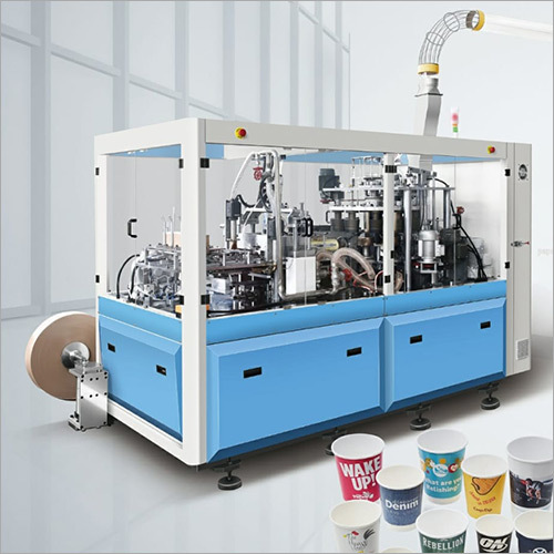 High Speed Paper Glass Machine WITH AUTOMATIC COLLECTION