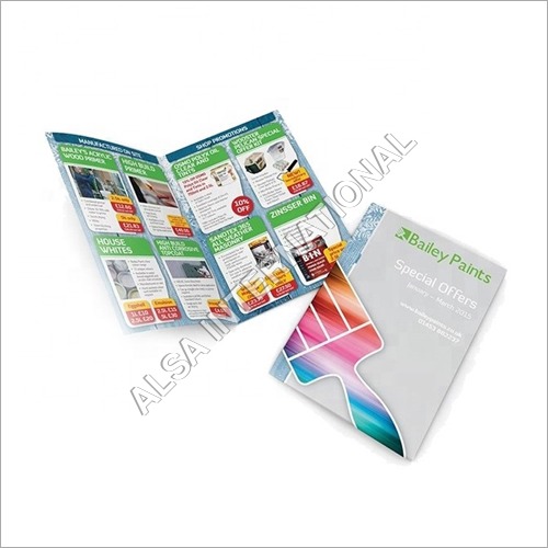 Leaflet Flyer And Brochure And Bound Book Printing Services By ALSA INTERNATIONAL