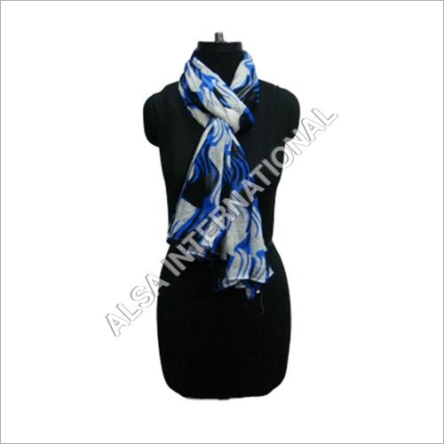 Multicolour Pure Cotton Printed Scarves