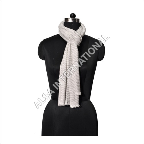 Colorful Hand Knotted Fancy Wool Muffler