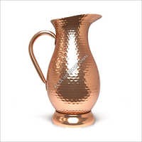 Handcrafted Solid Copper Water Jug