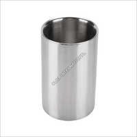 Silver Design Polished Stainless Steel Wine Bucket