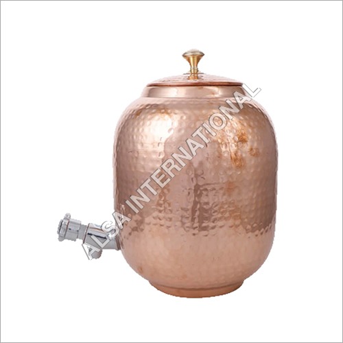 Handmade Copper Water Cooler