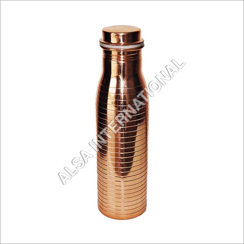 500 ml Copper Water Bottle By ALSA INTERNATIONAL
