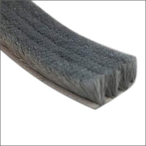 Black Slid Window Wool Pile