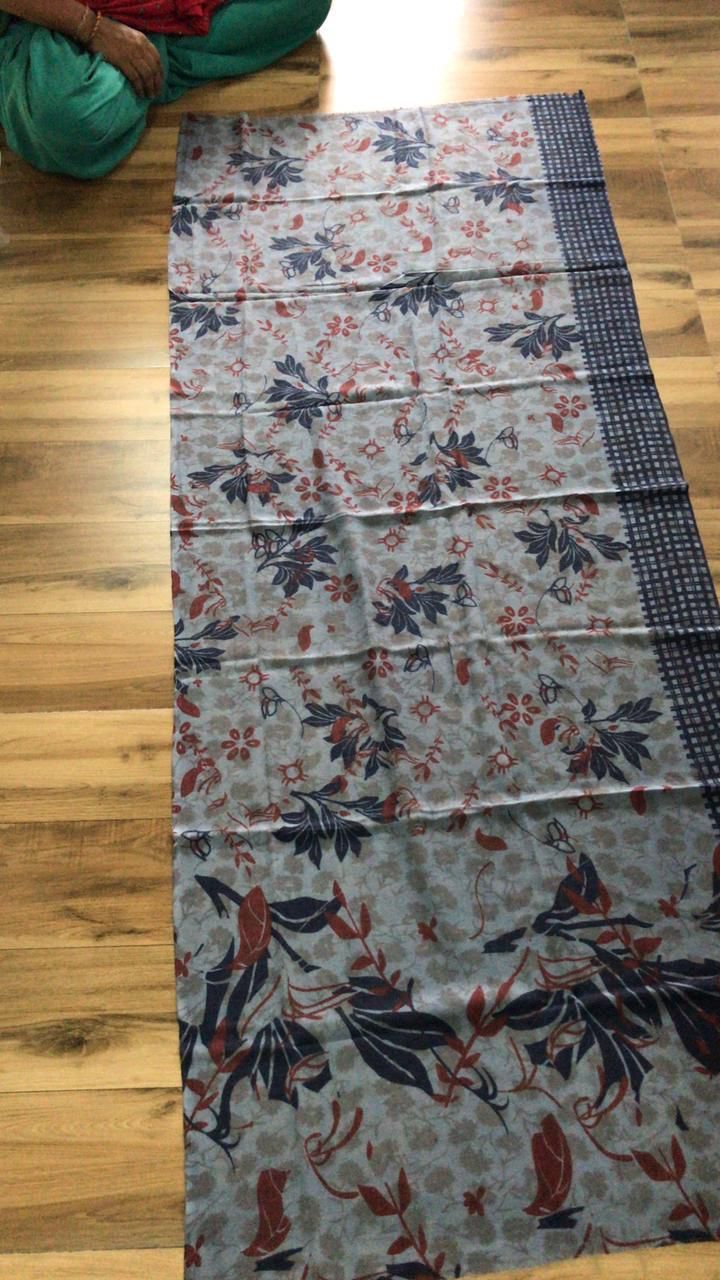 Printed woolen stole