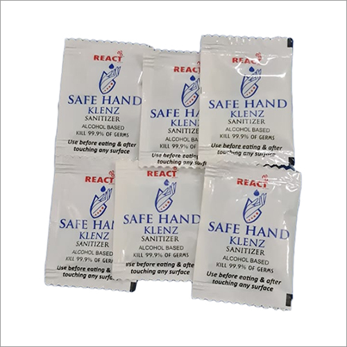 2 ML Hand Sanitizer Sachet - Alcohol Liquid, 02 ml - Suitable for All Ages, Personal Safety Care, 1-2 Years Shelf Life, Dry Storage Instructions