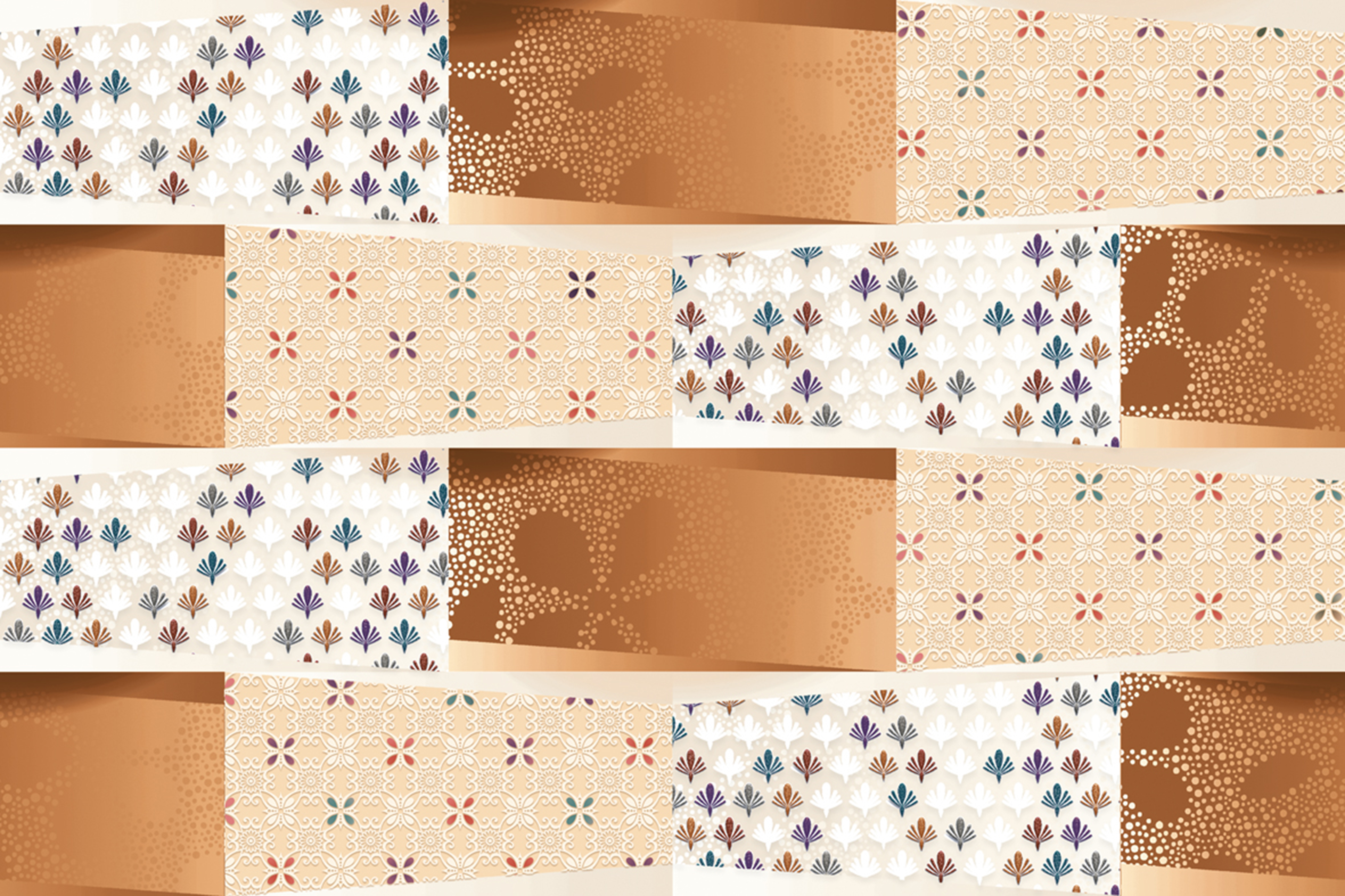 15232 GLOSSY CERAMIC WALL TILES 300X450mm