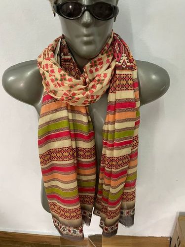 Cotton women digital printed stole