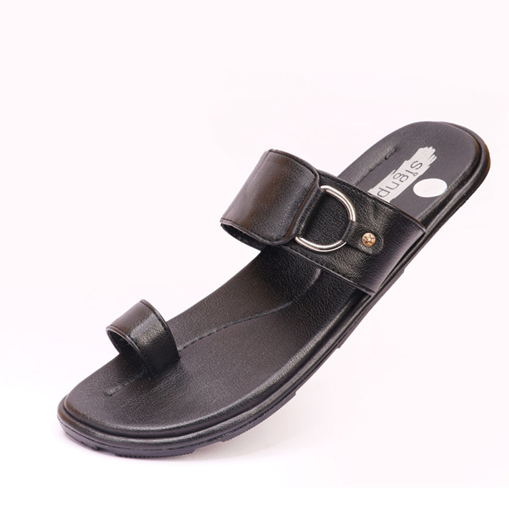 Men's PVC Kolhapuri Slippers