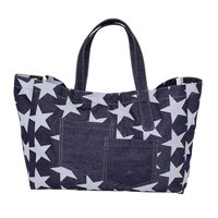 Denim Fabric Hand Bag