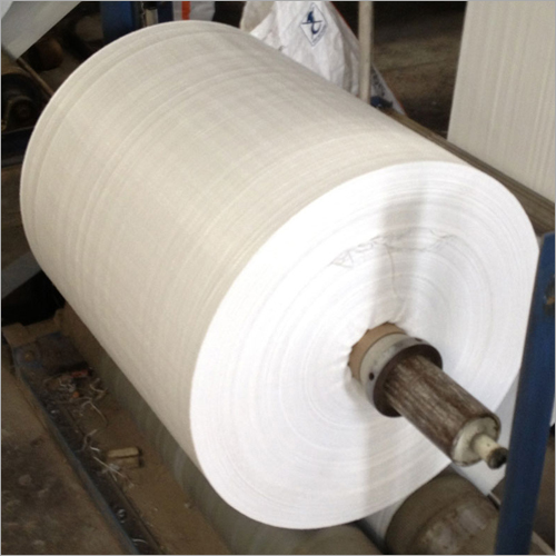 PP Woven White Fabric Roll