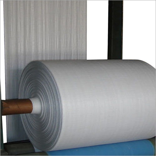 White Polypropylene Woven Fabric Roll