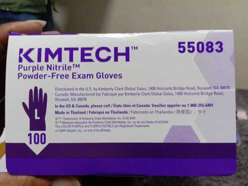 Rubber Kimberly Clark Nitrile Hand Gloves