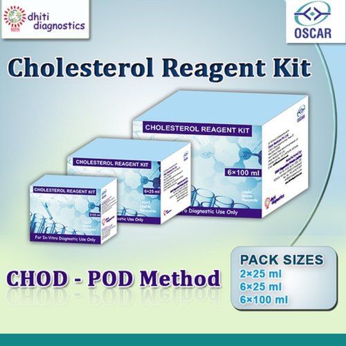 Diagnostics End Point Method Cholesterol Reagent Kit