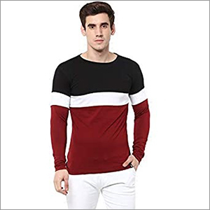 Any Color Mens Full Sleeves T-Shirt