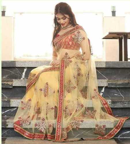 Ladies Soft Organza Silk Saree