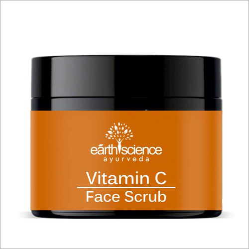 Vitamin C Face Scrub 50 GM in Third Party Manufacturing, Bulk in kg also available
