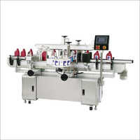 Lubricant Oil Can Double Side Labelling Machine