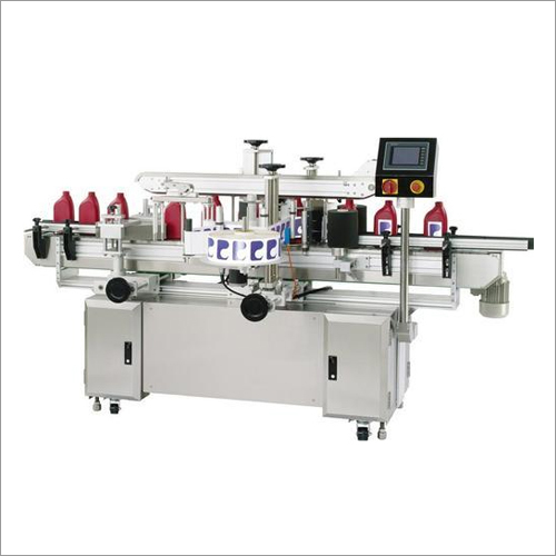 Automatic Double Side Bottle Sticker Labelling Machine