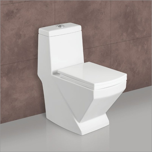 White Floor Mount Water Closet