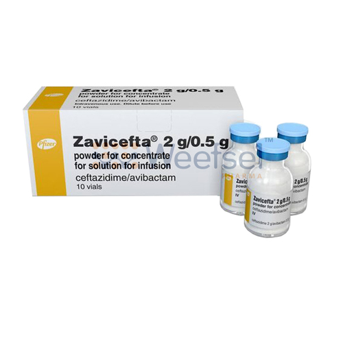 Zavicefta 2.5 Injection (Ceftazidime 2gm + Avibactam 500mg)