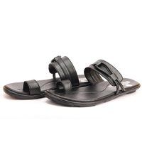 Men's Black stylish kolhapuri slippers