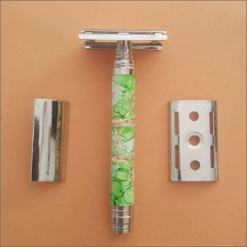 Printed Handle Safety Razor