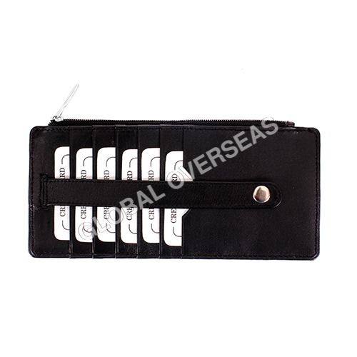 1538BK Leather Card Holder