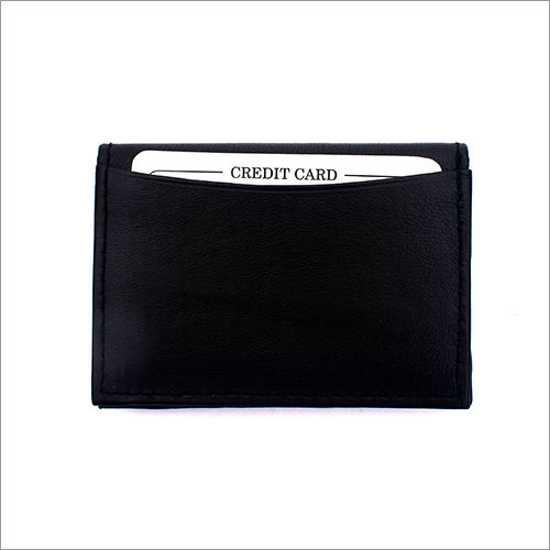 70BK Leather Card Holder