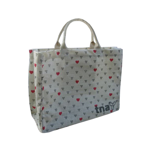 White Color Padded Rope Laminated Bag