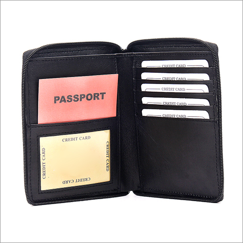 5536 Round Zip Passport Wallet