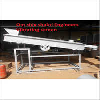 SS Vibrating Screen - Stainless Steel, New Condition | Silver and Grey Design, Ideal for Industrial Usage