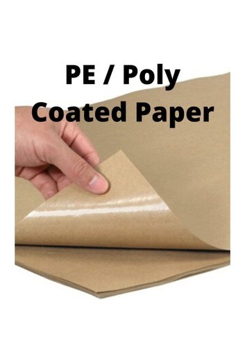 Brown Poly Coated Kraft Paper By DIYAN PAPERS LLP