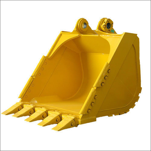 Yellow Excavator Bucket