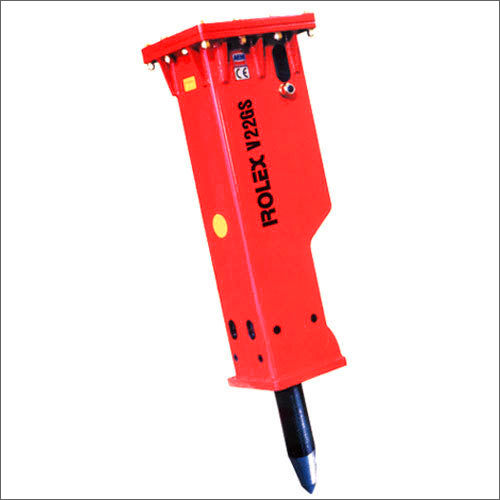 Red Ms Hydraulic Rock Breaker