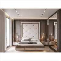 Wood Magnificence Bedroom Interior Design Service