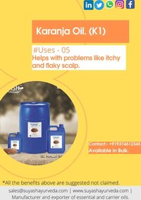 Karanja oil