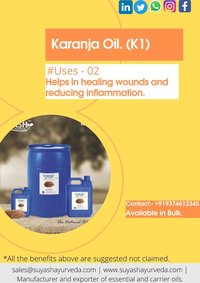 Karanja oil