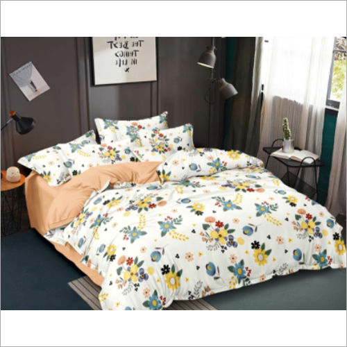 Polyster Mix Glace Cotton Bed Sheets