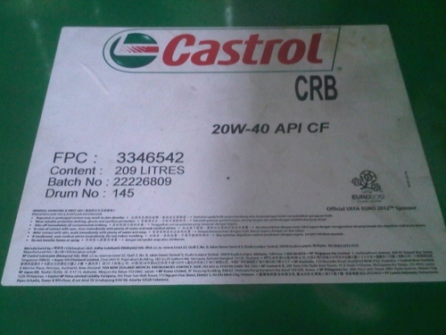 castrol 20W40 engine oil