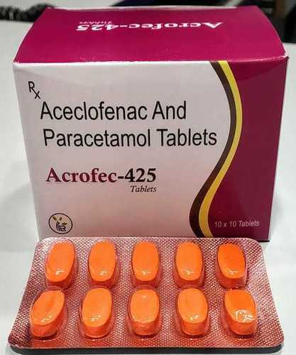 ACECLOFENAC 100 AND PARACETAMOL 325
