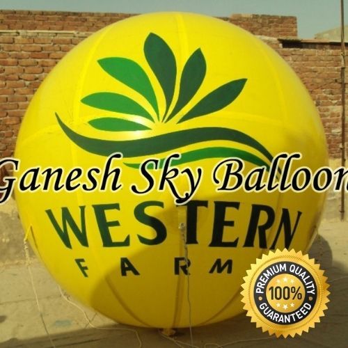 Western Farm Advertising Sky Balloons | 12x12 Ft. | Ganesh Sky Balloon